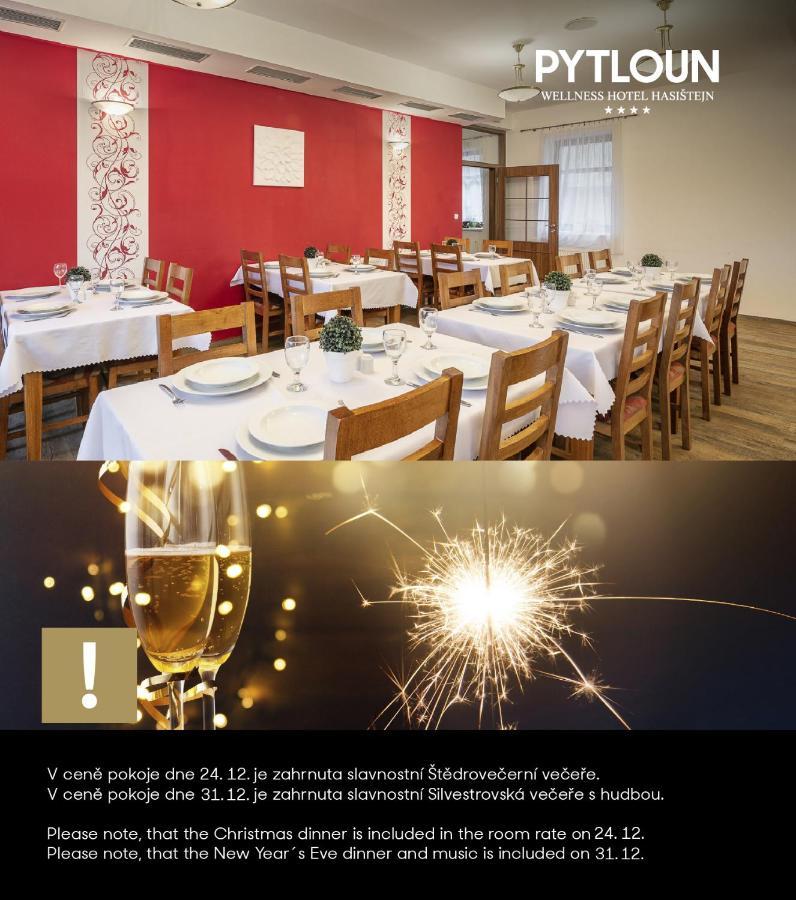Pytloun Wellness Hotel Hasistejn Místo 外观 照片